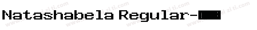 Natashabela Regular字体转换